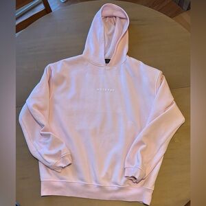 White Fox Pink Hoodie
